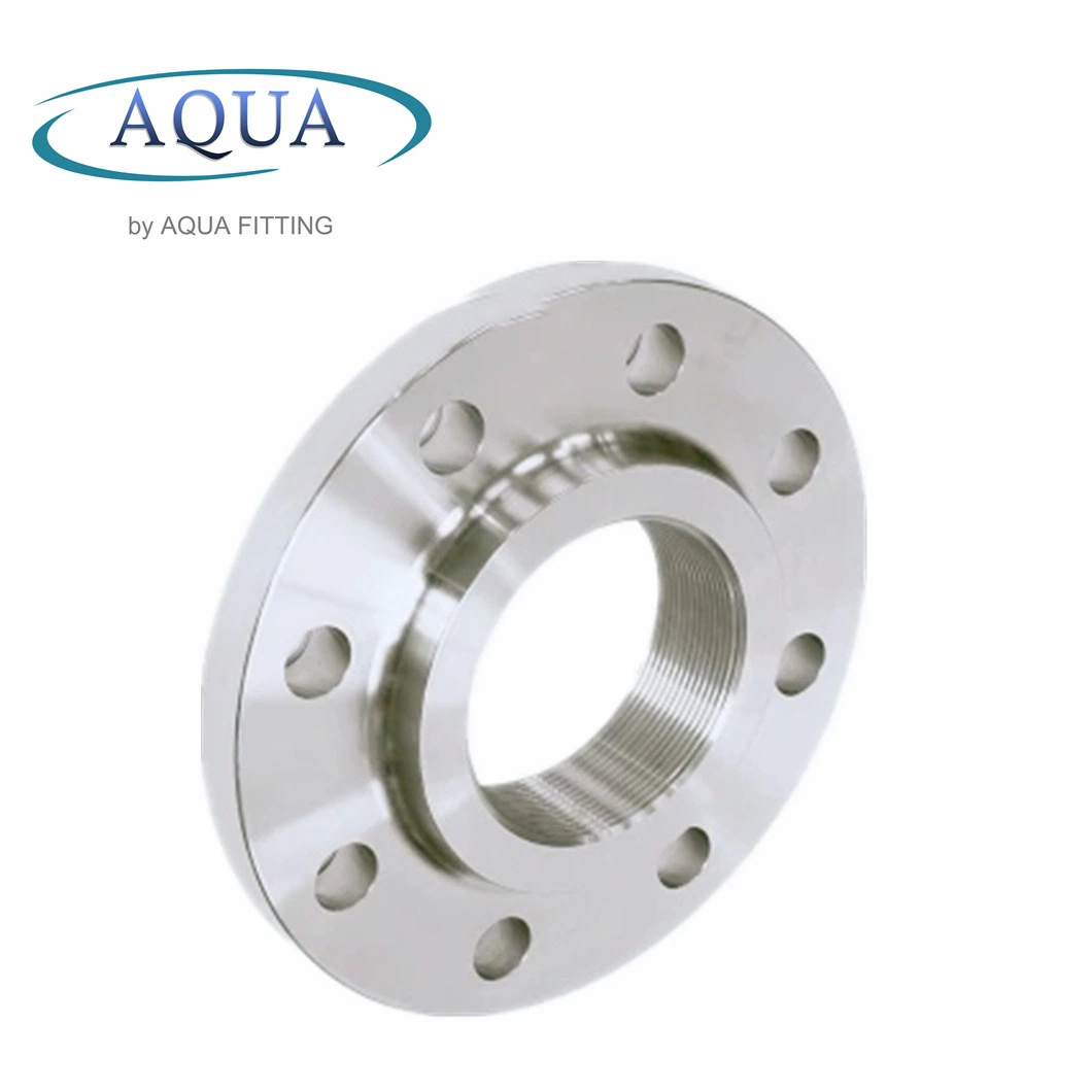 Stainless Steel Standard Flat Threaded Flange DIN2566 with ISO 9001