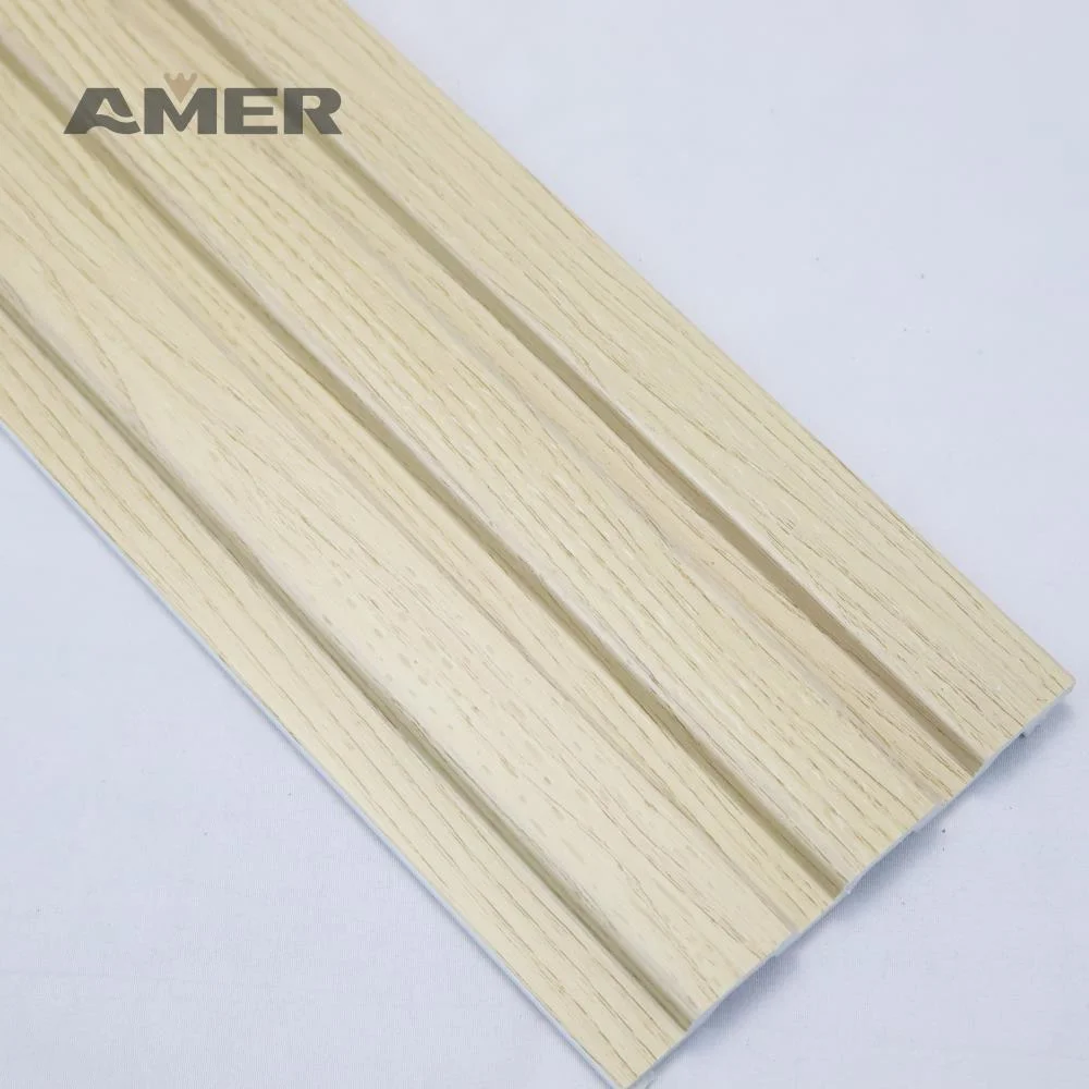 Amer PS Plastic Louvers Wall Panels PS Wall Panel Polystyrene Grille Wall Panel