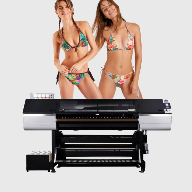 High Precision 1.85M Wide Format Digital Textile Printer Direct Dye Sublimation Printer