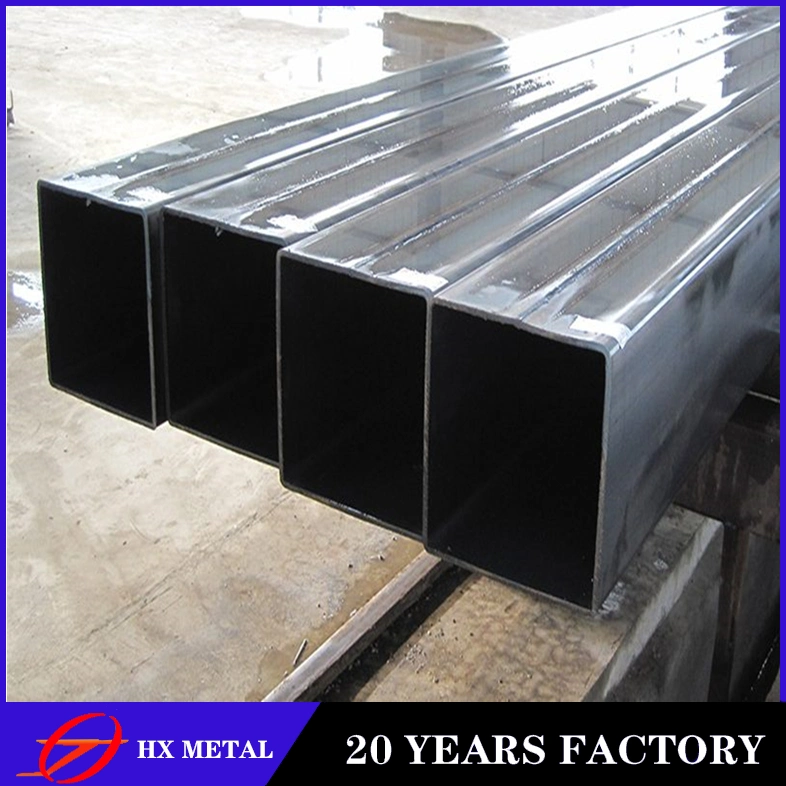 Q235 En10219 Black Square/Rectangular Steel Pipe Weld