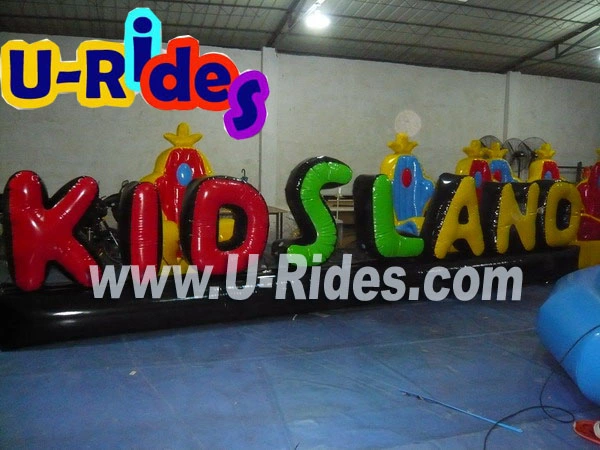 Giant Kids Land Advertising Inflatable Letters