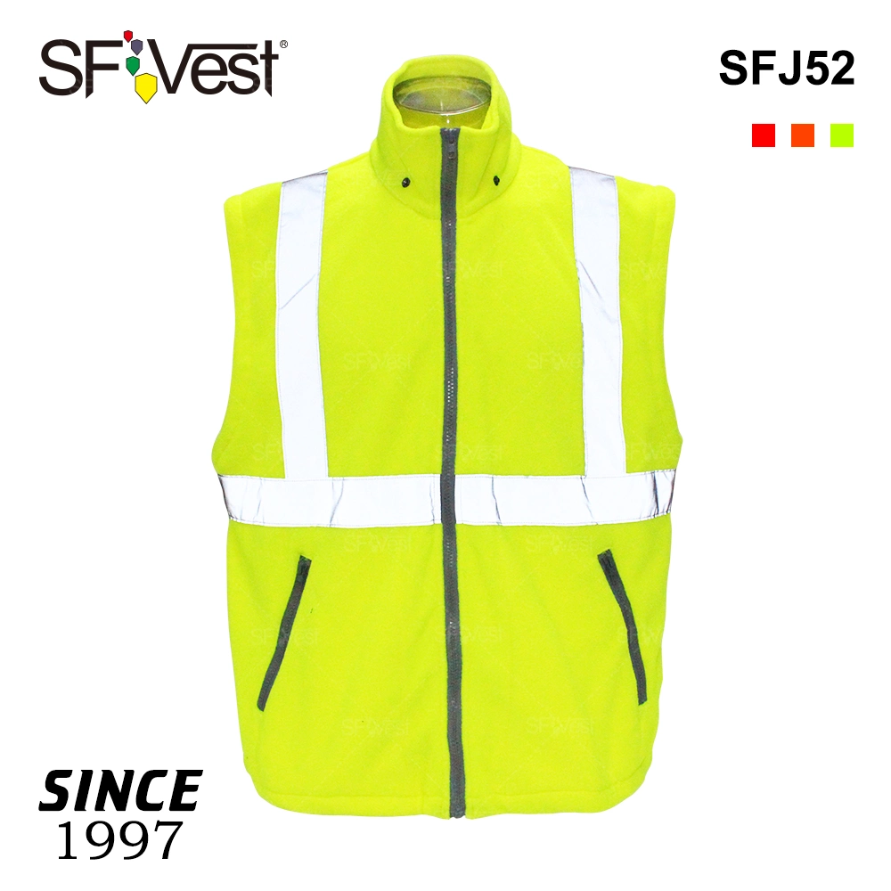 2020 Fluorescent Workwear Clothes Bomber Jackets Work Wear Winter Construction Workwear