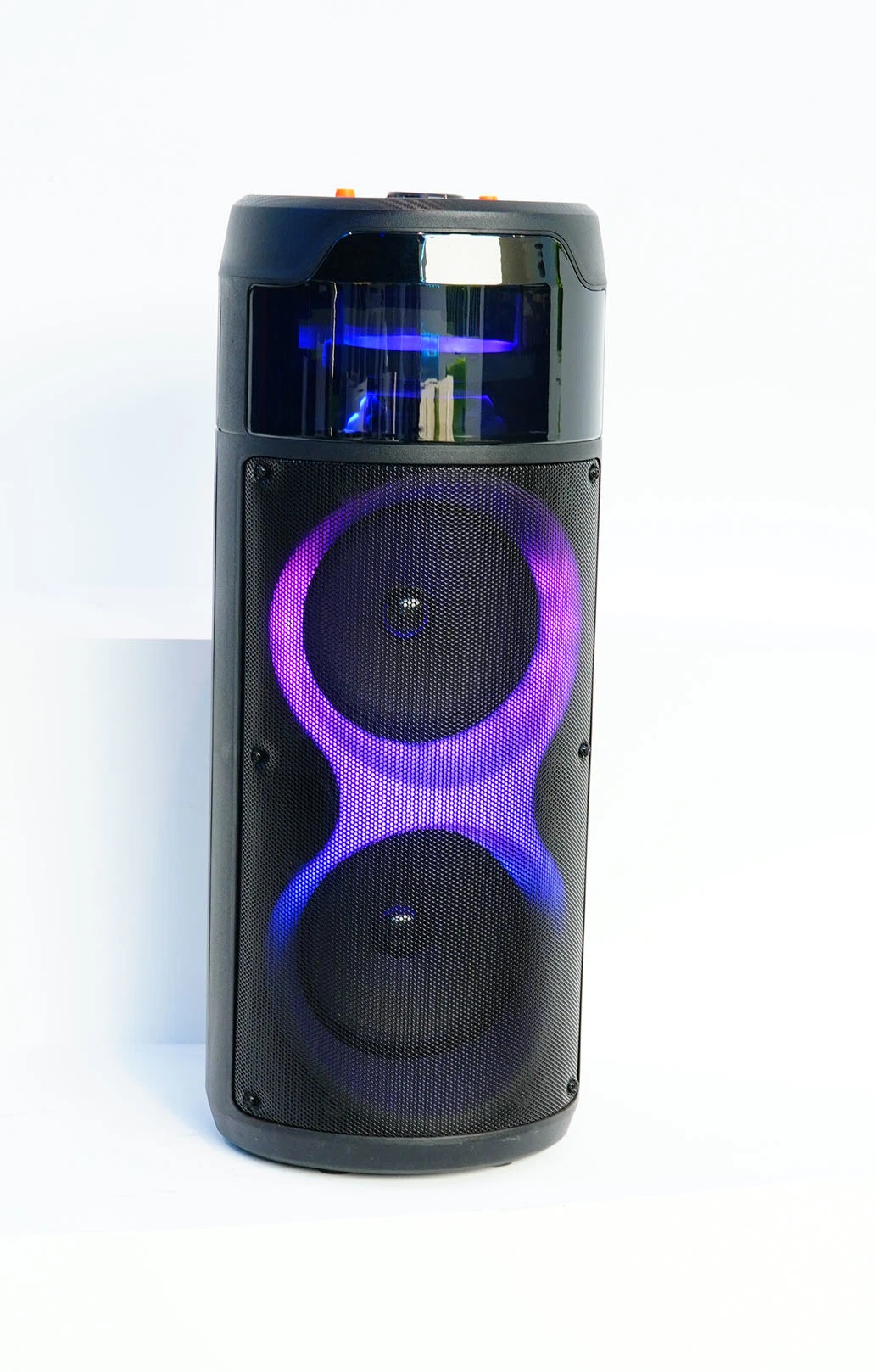 Zqs Dual 8" gama alta Blue-Tooth Bass Alta calidad Alto Altavoz de karaoke