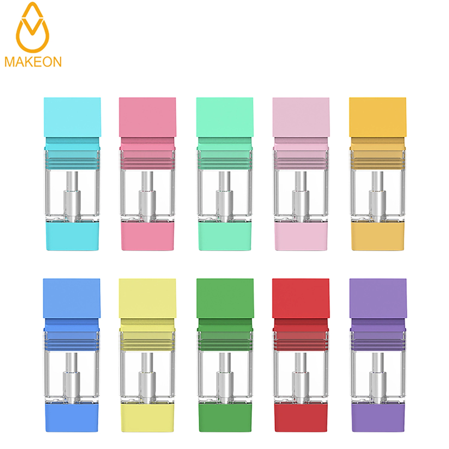 Makeon 1,0ml Disposable/Chargeable vape cartuchos Magnetic Pod tanque de aceite Vfire Embalaje OEM