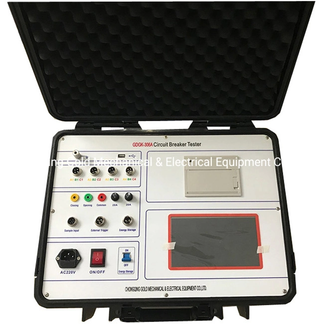 High Voltage Switch Dynamic Characteristics Circuit Breaker Testing Instrument