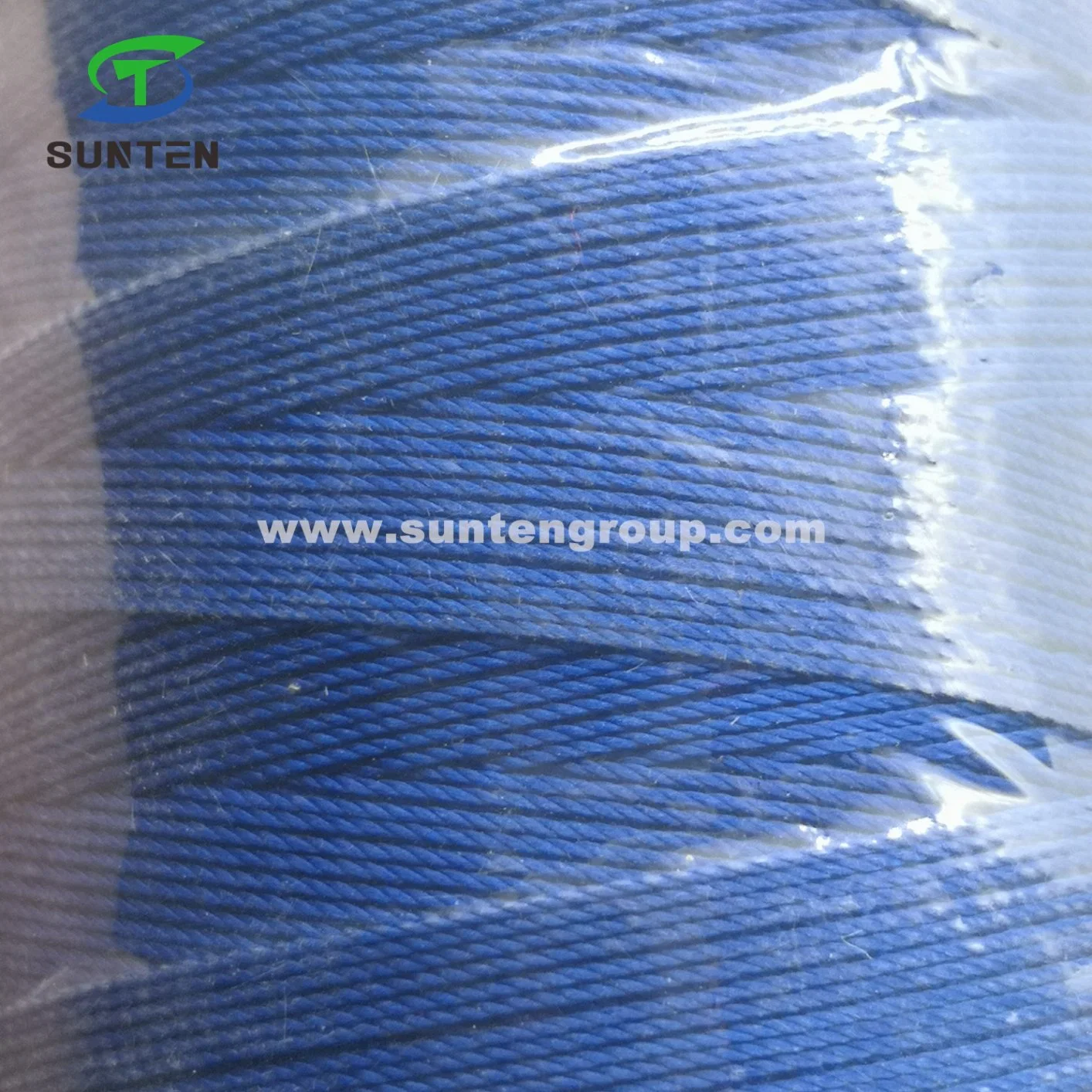 High Tenacity Dark Blue PE/PP/Polyester/Nylon Plastic Twisted/Braided Multi-Filament/Baler/Thread/Packing Line/Fishing Net Thread by Spool/Reel/Bobbin/Hank