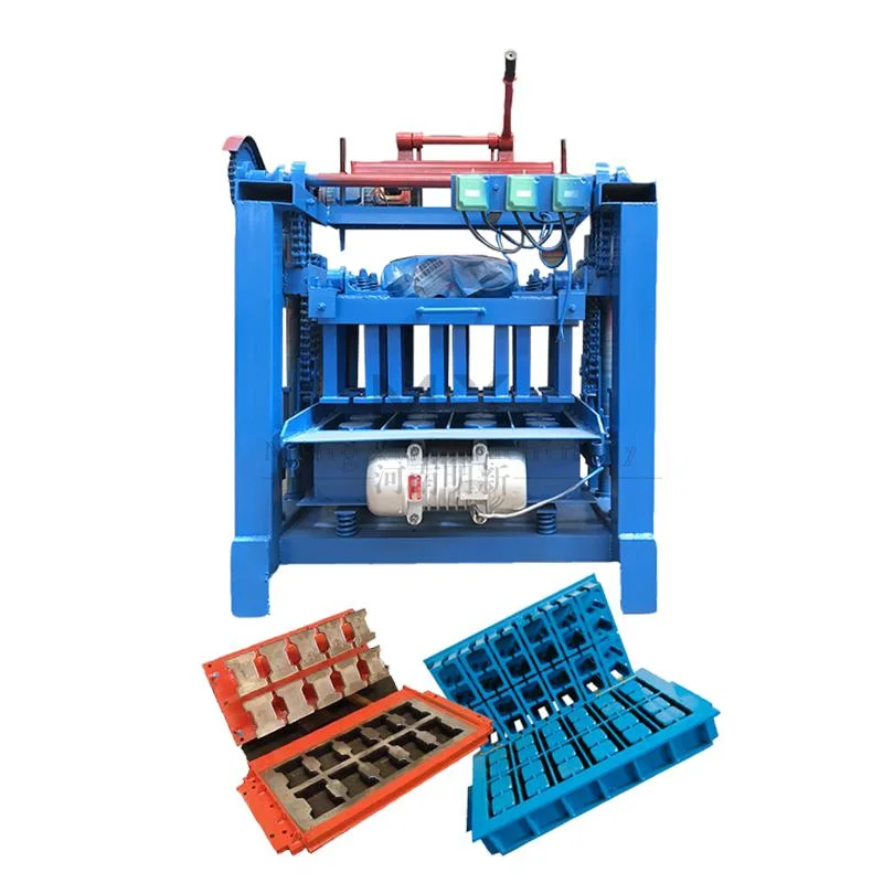 Easy to Operate Sand and Plastic Automatic Making Machine Manual Hollow Block Concrete Bricks Mould