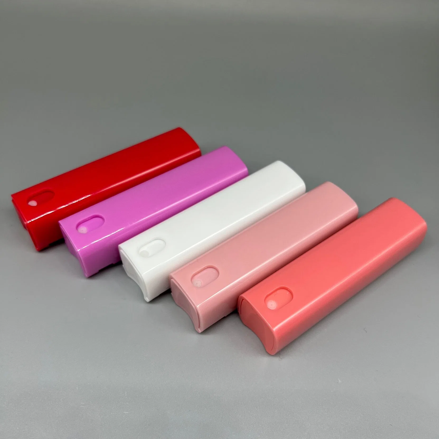 10ml Sprayer Pump Square Shape All Plastic Perfume Pen Cosmetic Bottle