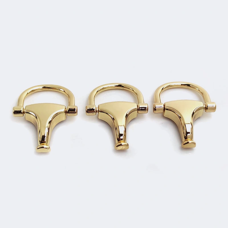 at-Bf043 Fashion Hand Bag Hardware Accessories Handle Buckle Purse Pendant Side Clasp Screw Bag Chain Buckles