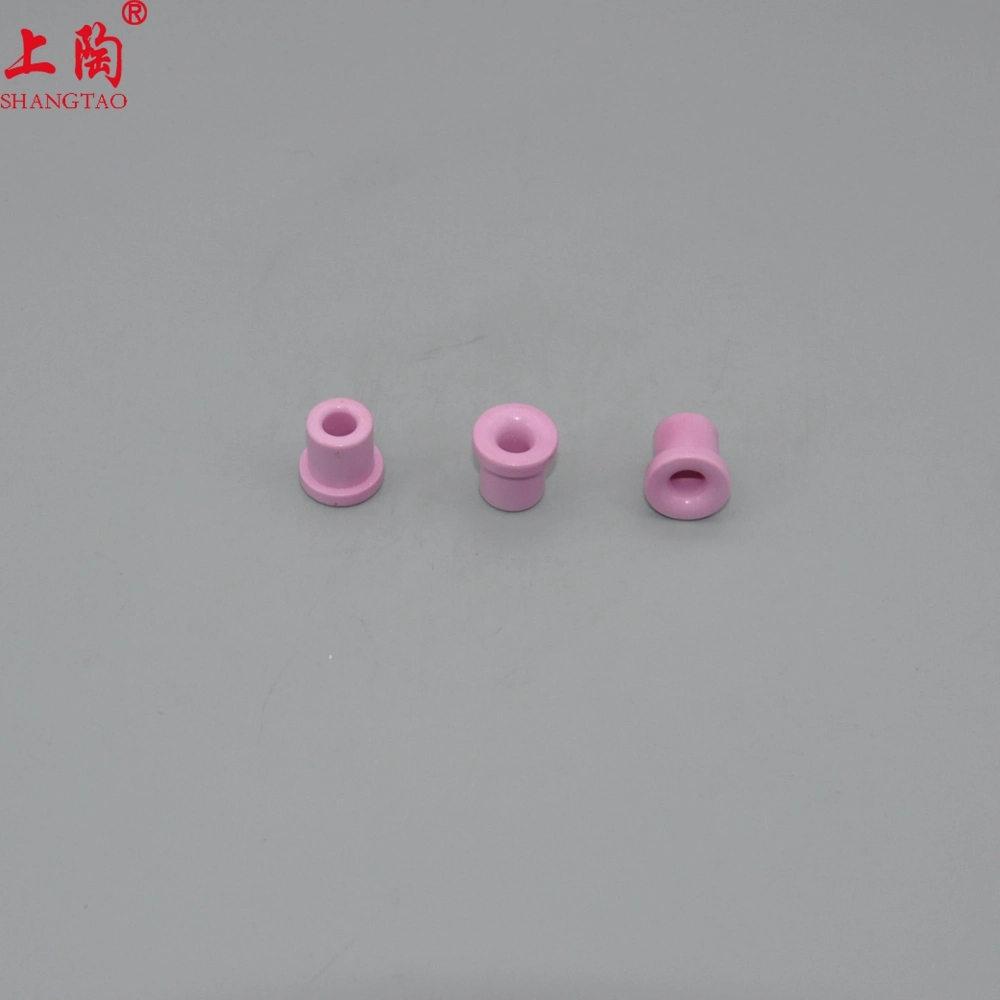 High Temperture Al2O3 Pink Ceramic Eyelet