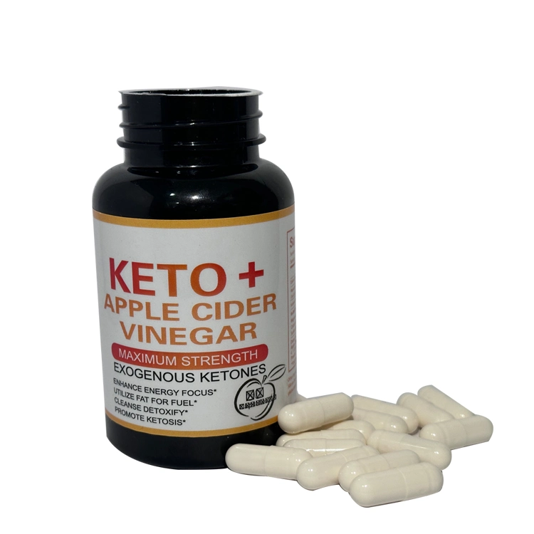 Keto + Apple Cider Vinegar Capsules with Mother Bhb Keto Diet Pills Boost Energy & Focus Weight Loss Pill Slimming