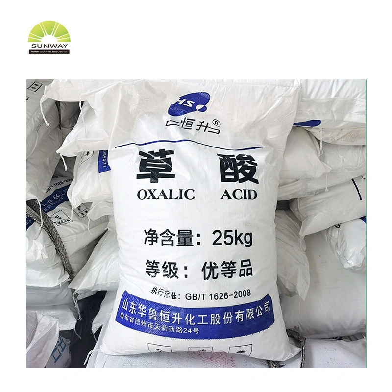 Oxalic Acid Powder Industrial Grade 25kg Bag Rust Remover for Leather Tanning