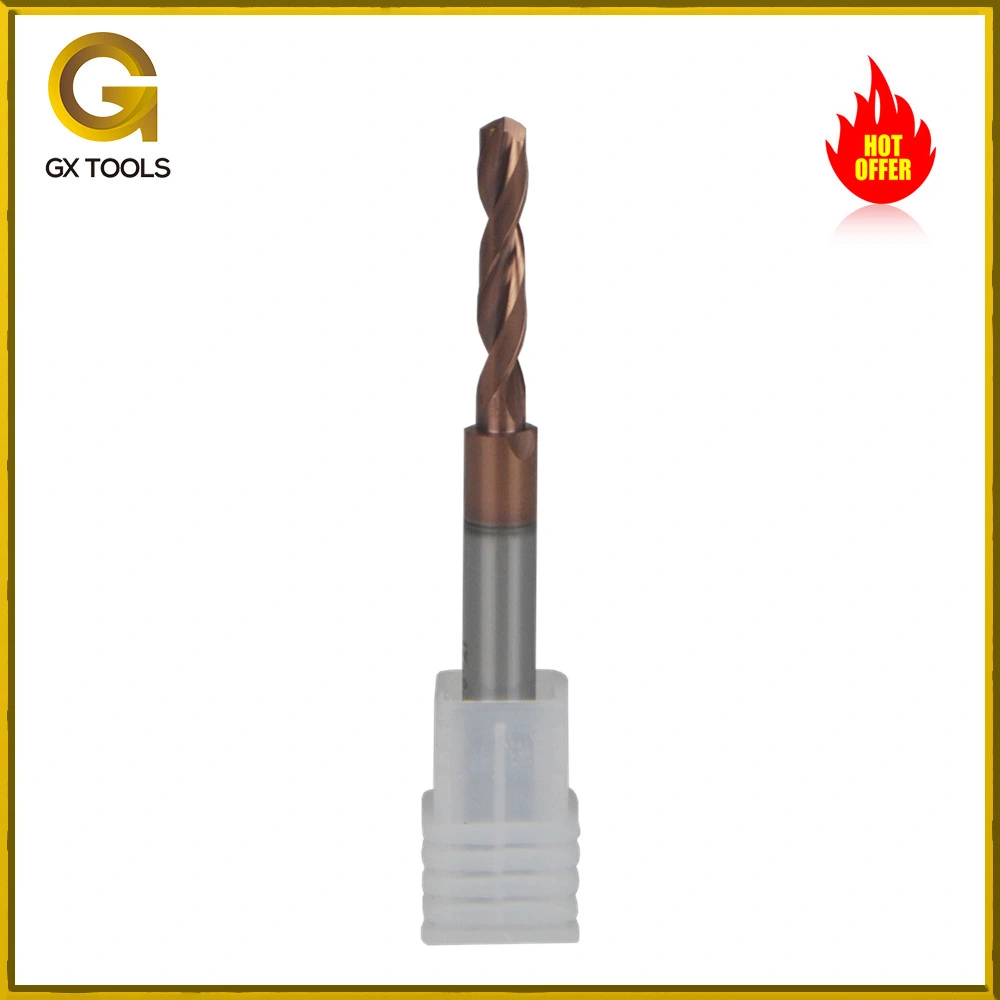 Solid Carbide Drill Tool Nano Bronze Coating Drill Tool Drill Bit Customized Drilling Tool