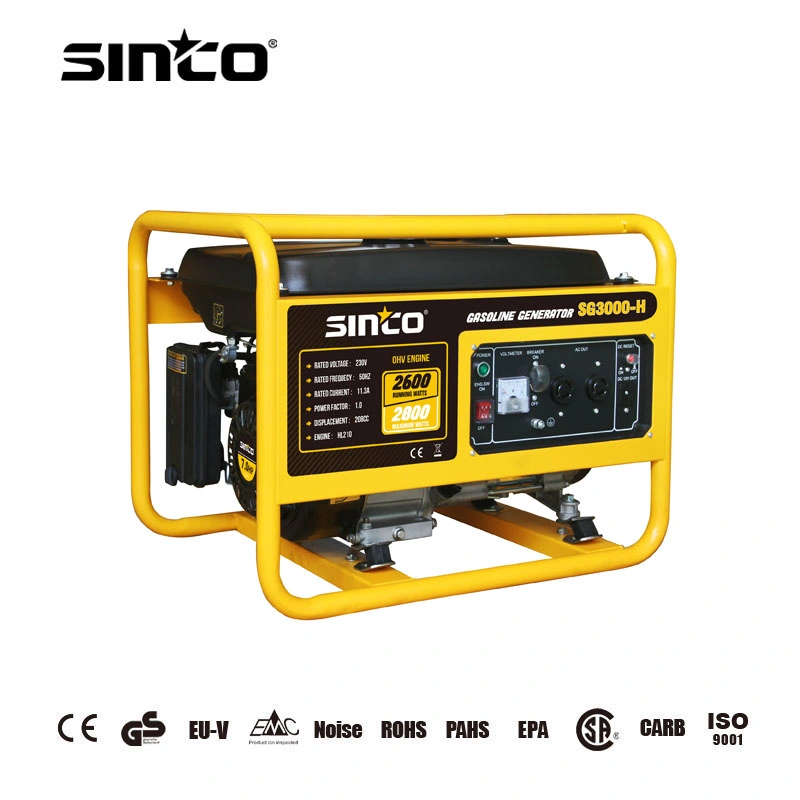 3kw 7HP 208cc Gasoline/Petrol Generator