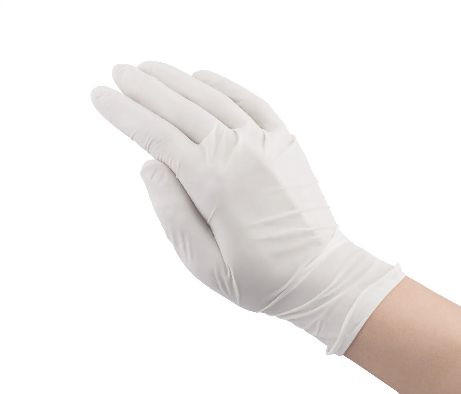 China Rubber Cotton Knitted Hand Stainless Steel Welding Industrial Gloves Leather Glove