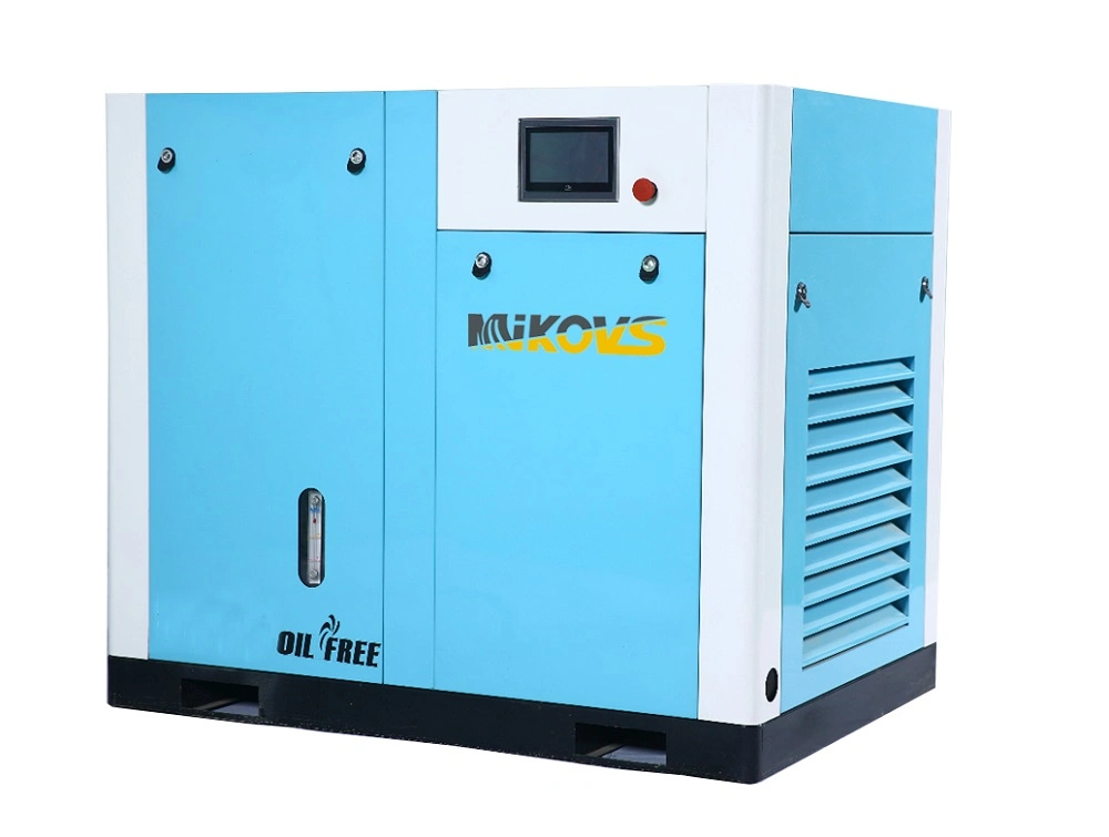 Metal Factory 160 Cfm Air Compressor Sell Well Oil Free Oxygen Cylind Fill Compressor Water Lubrication Oil Free Single Screw Air Compressor