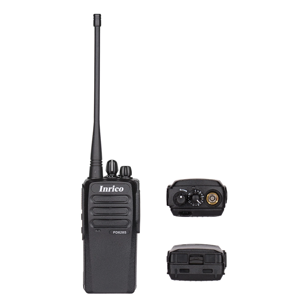 Long Range Digital Walkie Talkies Inrico Zello Pd628s VHF UHF Two-Way Radio