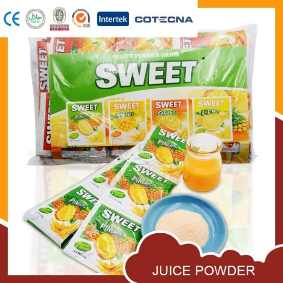 15g Sweety Instant Mango Strawberry Pineapple Fruit Powder