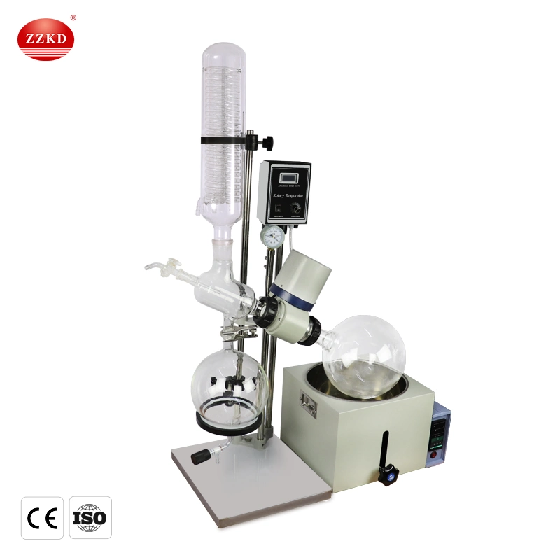 5L Lab Scale Alcohol Distillation Price Vacuum Rotary Evaporator Equipment