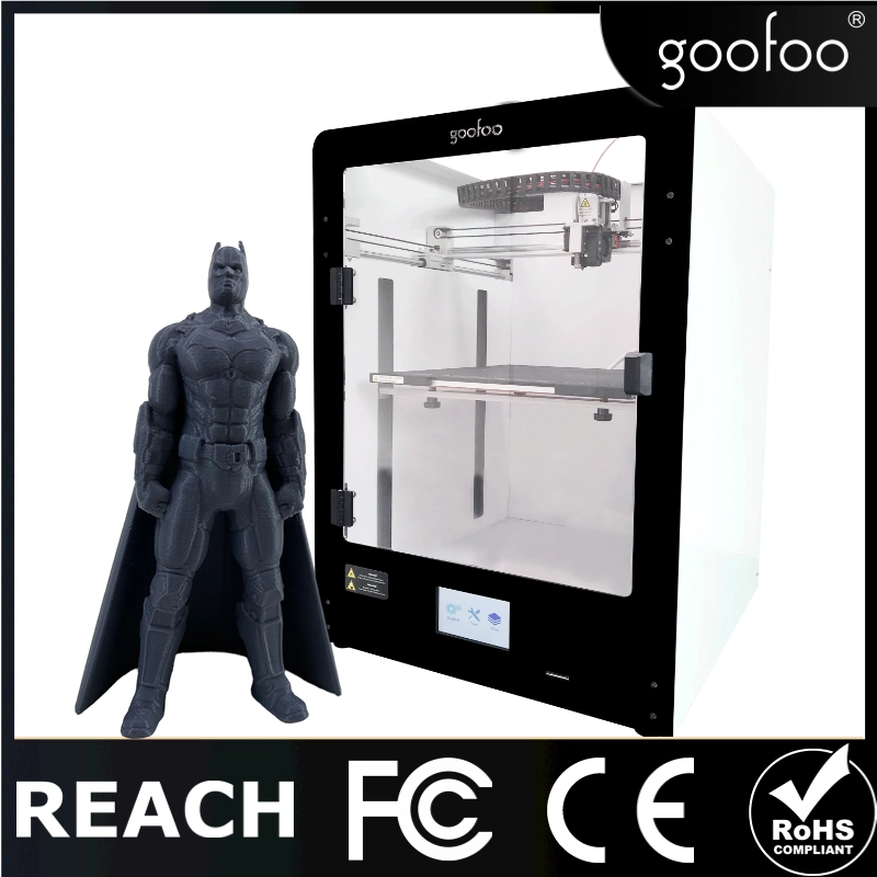 Professional Application Fdm 3D Printer of Larger Build Volume to Print with All 3D Filament