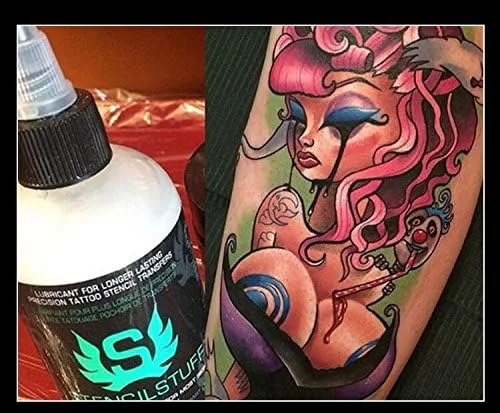 High quality/High cost performance  120ml Natural Organic Skin Friendly Application 4oz Transfer Stuff Cream Tattoo Stencil Gel