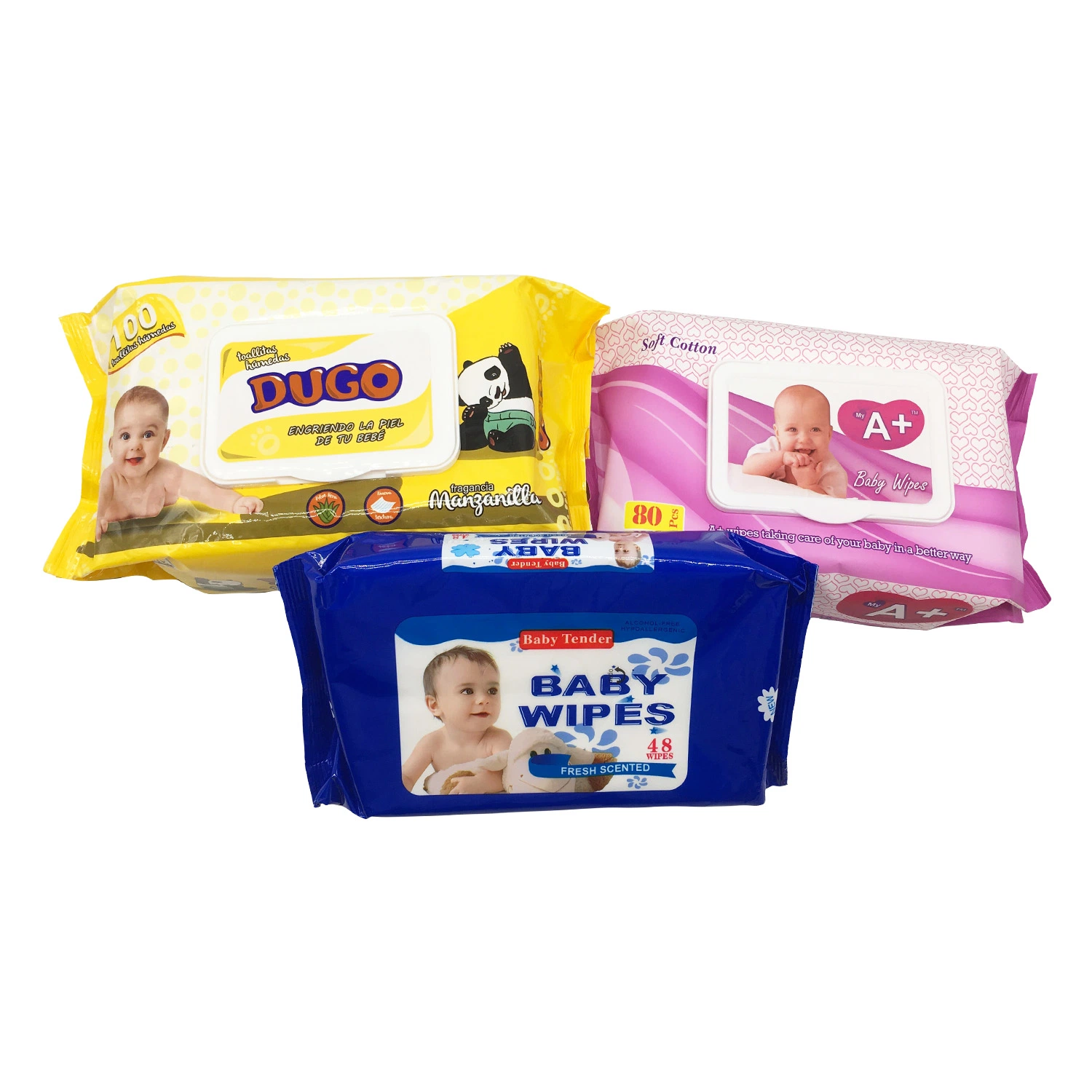 Cotton Disposable Water Hand Clean Baby Wet Wipe Manufacturer