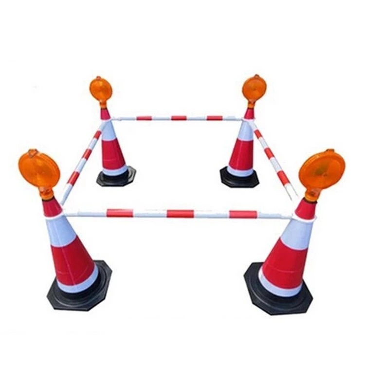 High Stability Adjustable Traffic Safety Connecting Cone Bar