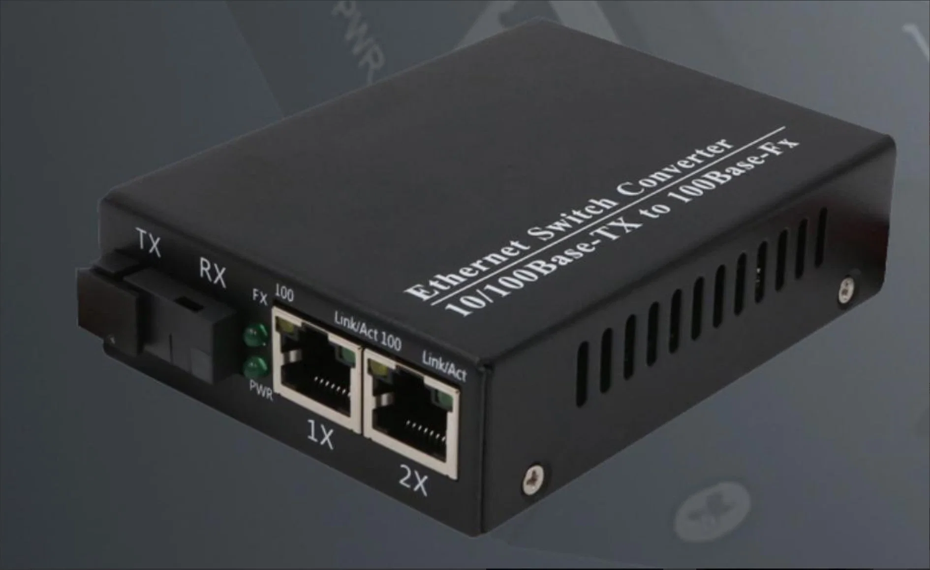 سعر لطيف 10/100/1000 متر FC من ألياف منفذ FC إلى وسائط Ethernet المحول