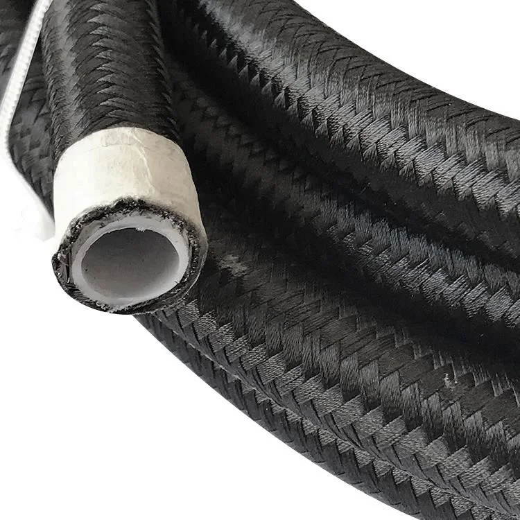 A4 A6 A8 Um10 Um12 DE PTFE Nylon preto Ss fio trançado motociclo automática de uma mangueira de borracha para a linha de combustível e a linha do freio