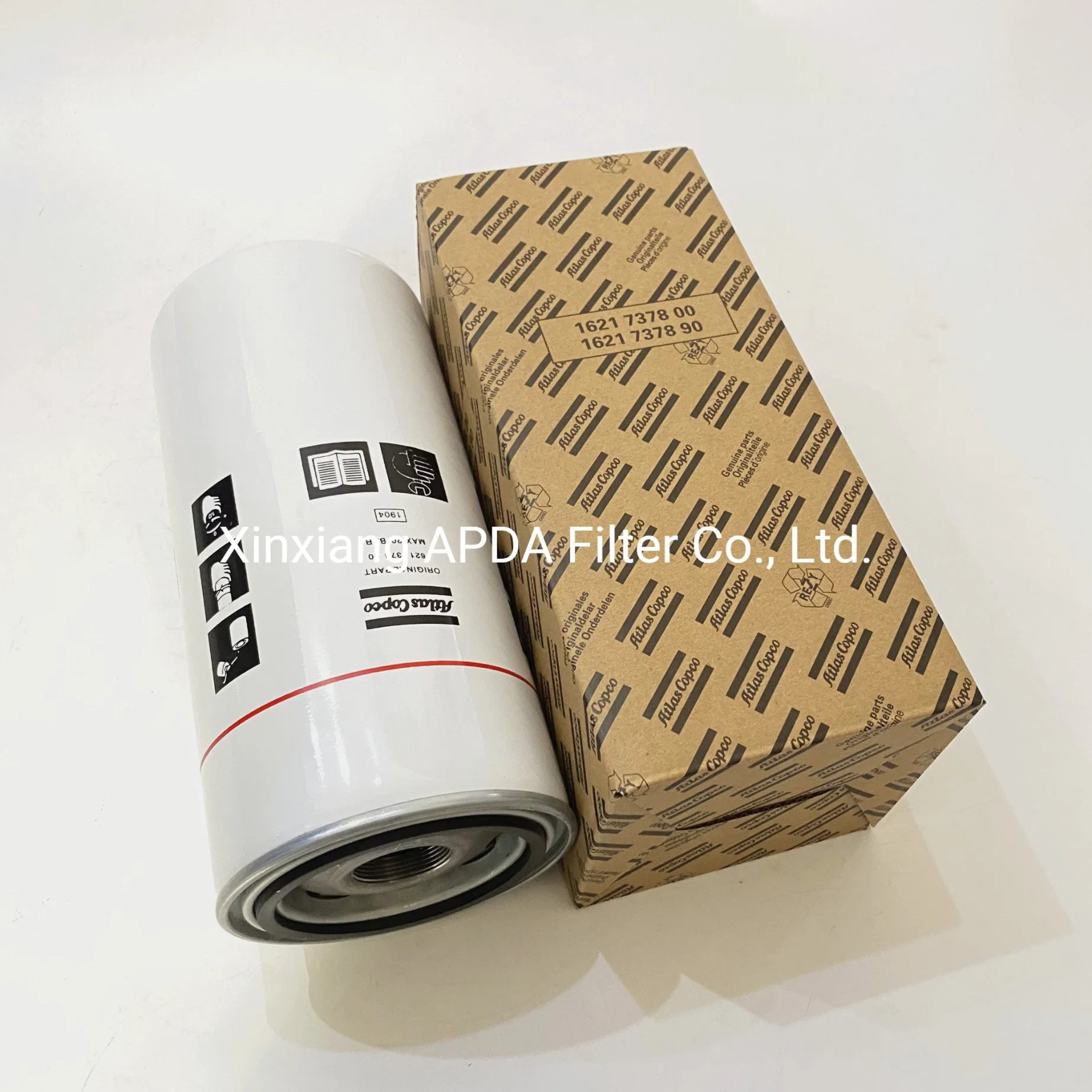 High quality/High cost performance  Air Compressor Spin on Oil Filter 1621737800 Apply to Atlas Copco