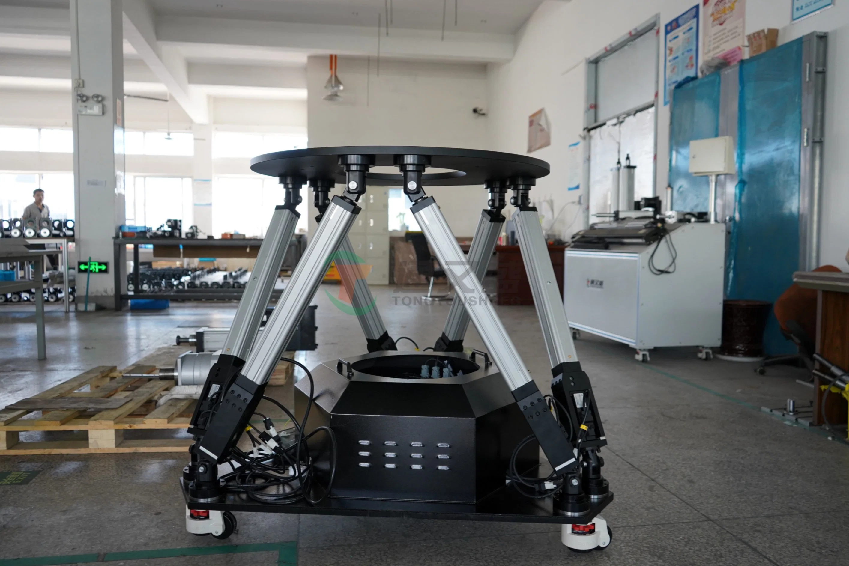 Six-Degree-of-Freedom Vibration Simulation Test Platform