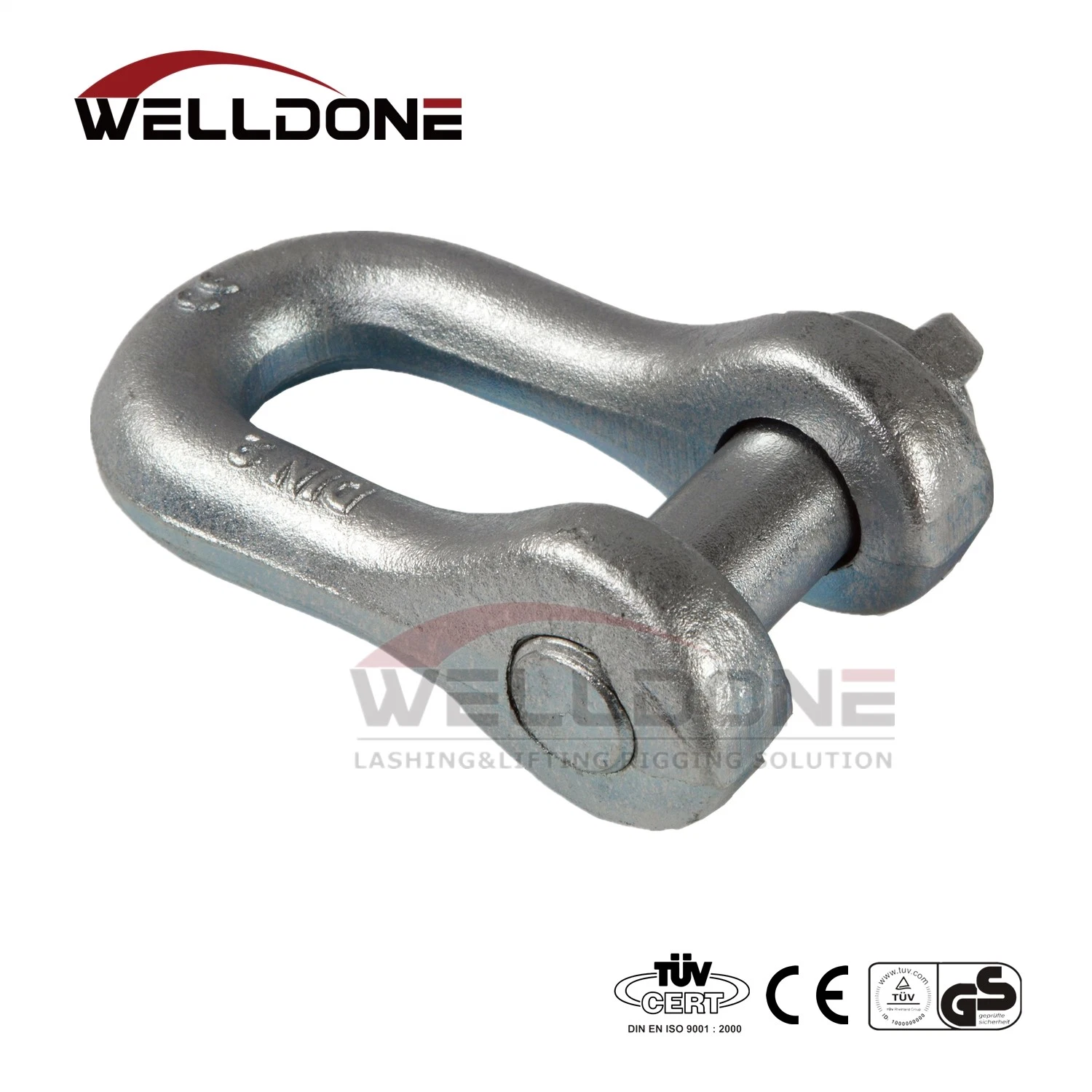 BS3032 Hot DIP Galvanized Bow Type Shackle for Lifting Slings