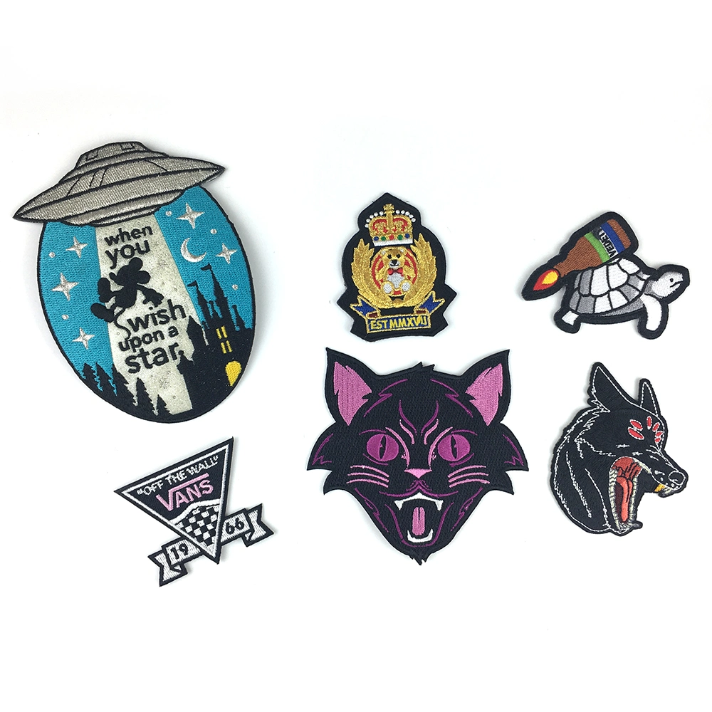Fabric Sticker Embroidery Patches Custom Woven Patch