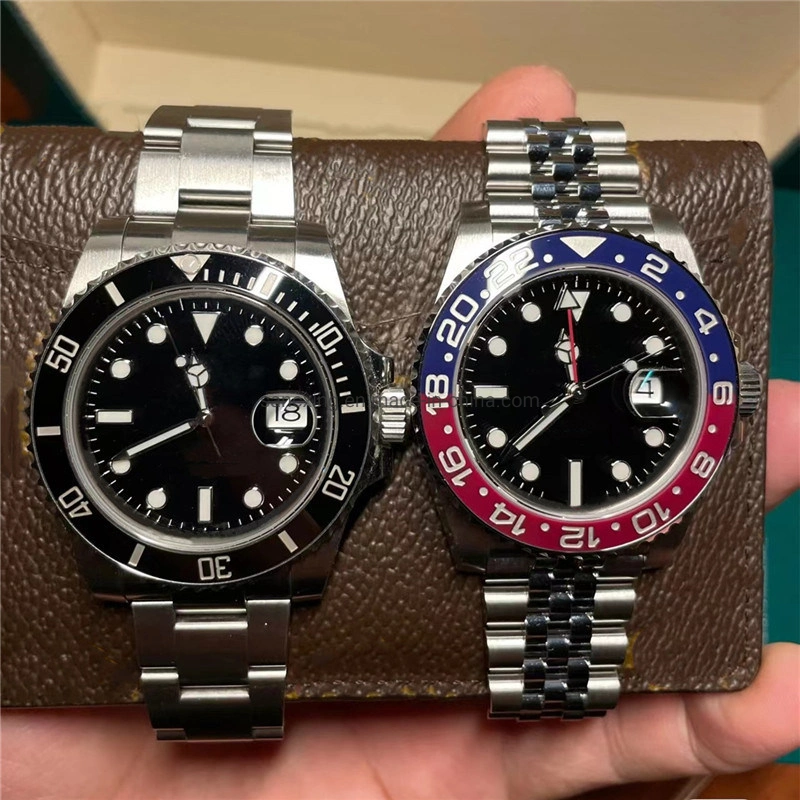 Diseñador de máquina de estilo personalizado 3235\3135 Movimiento limpiar G M F Fabricado en China fábrica S-ubmarine D-Aytona Hu-Blot Relojes Vendo R-o-Lex Mira