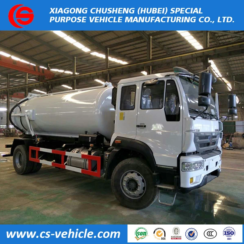 2018 New Design 6m3 Sewer Cleaning Truck, Vacuum Sewage Suction Trucks 8m3 Price