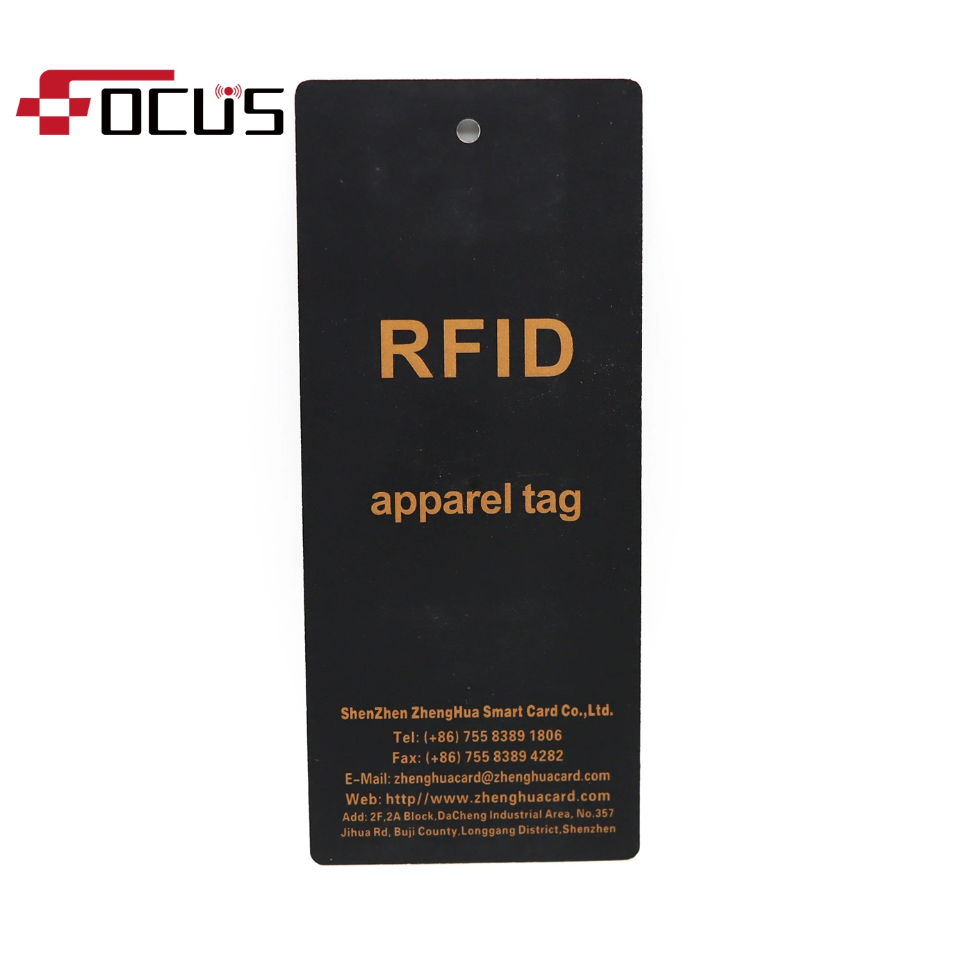 RFID Garment Ratail Unique Anti-Fake Code Printing Hang Tag