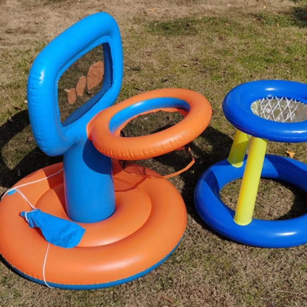 Juego de Piscina Inflable Water Beach Toy Party Natación de Juguetes Piscina flotante Deportes acuáticos de juguete Baloncesto Polo acuático Voleibol Wyz22011