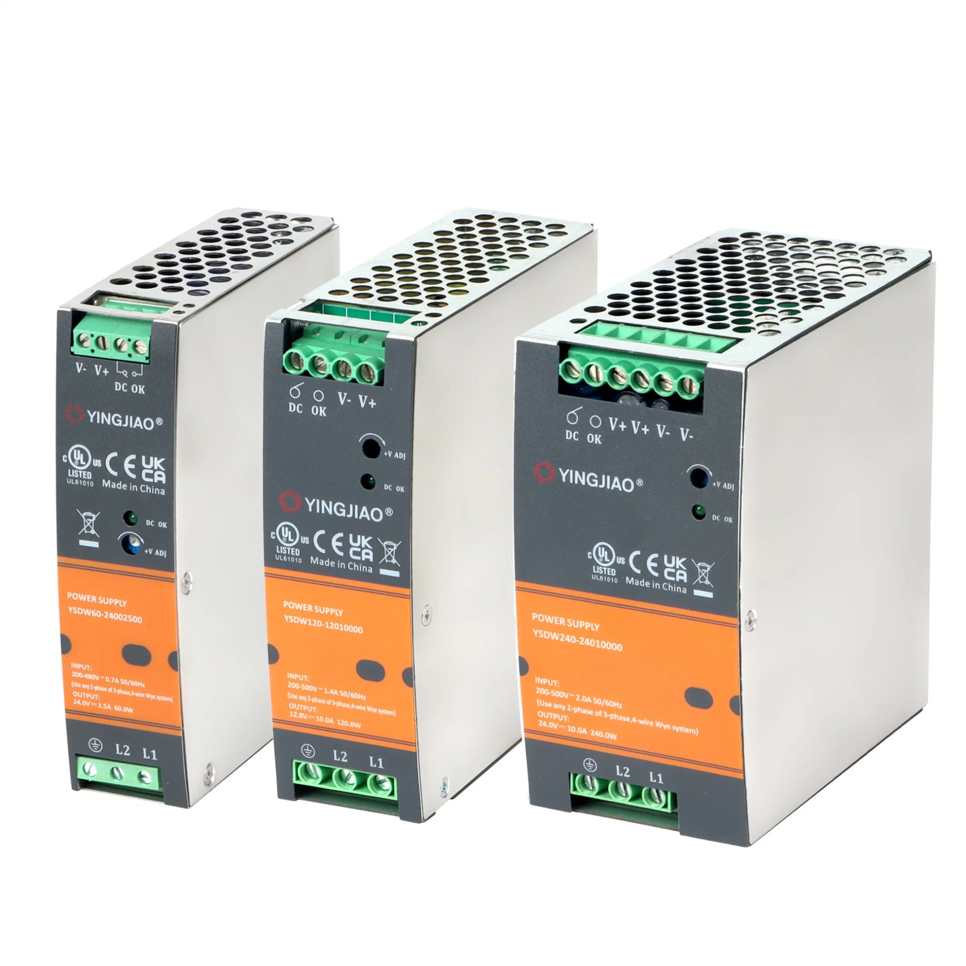 Wholesale/Supplier DIN Rail Installation Metal Housing Industrial Switching Power Supply