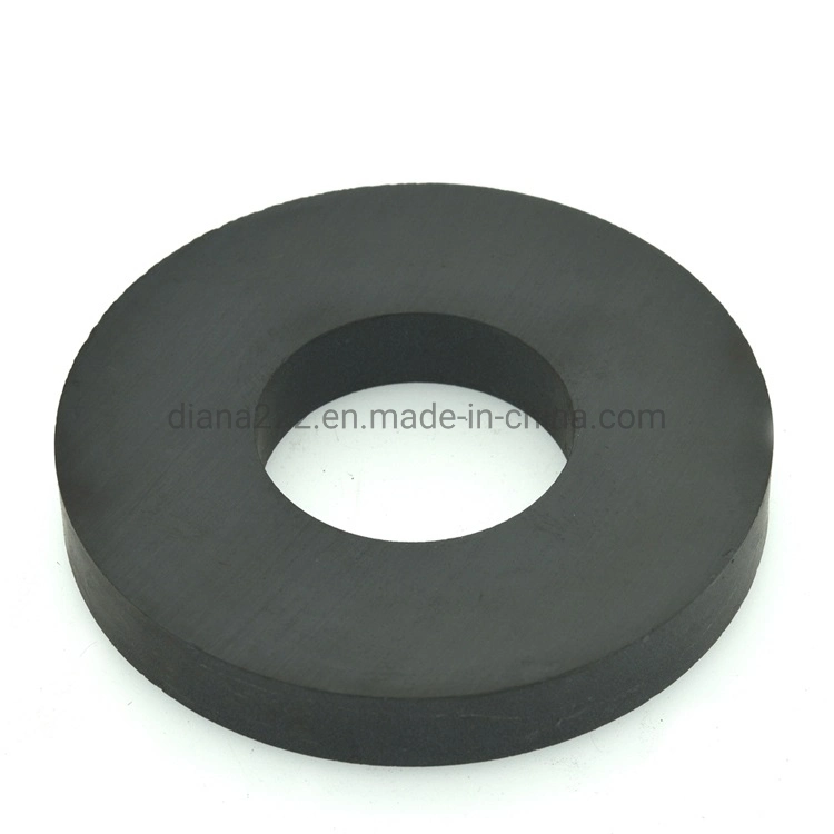 High Performance 8 Poles Ferrite Magnet Round Disc Ring Magnet for Sale and Industrial Wide Use