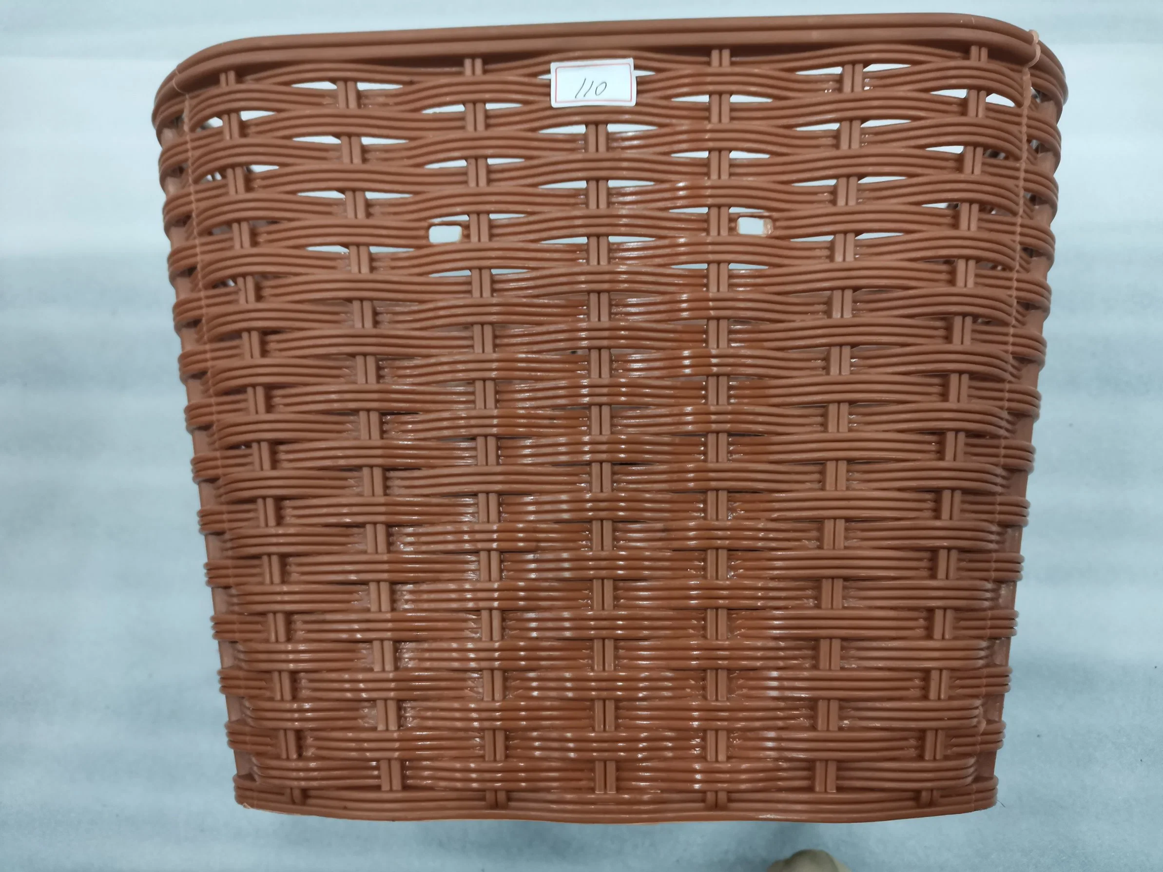 Very Cheap High Quality Flap Knitting Plastic Bicycle Front Basket