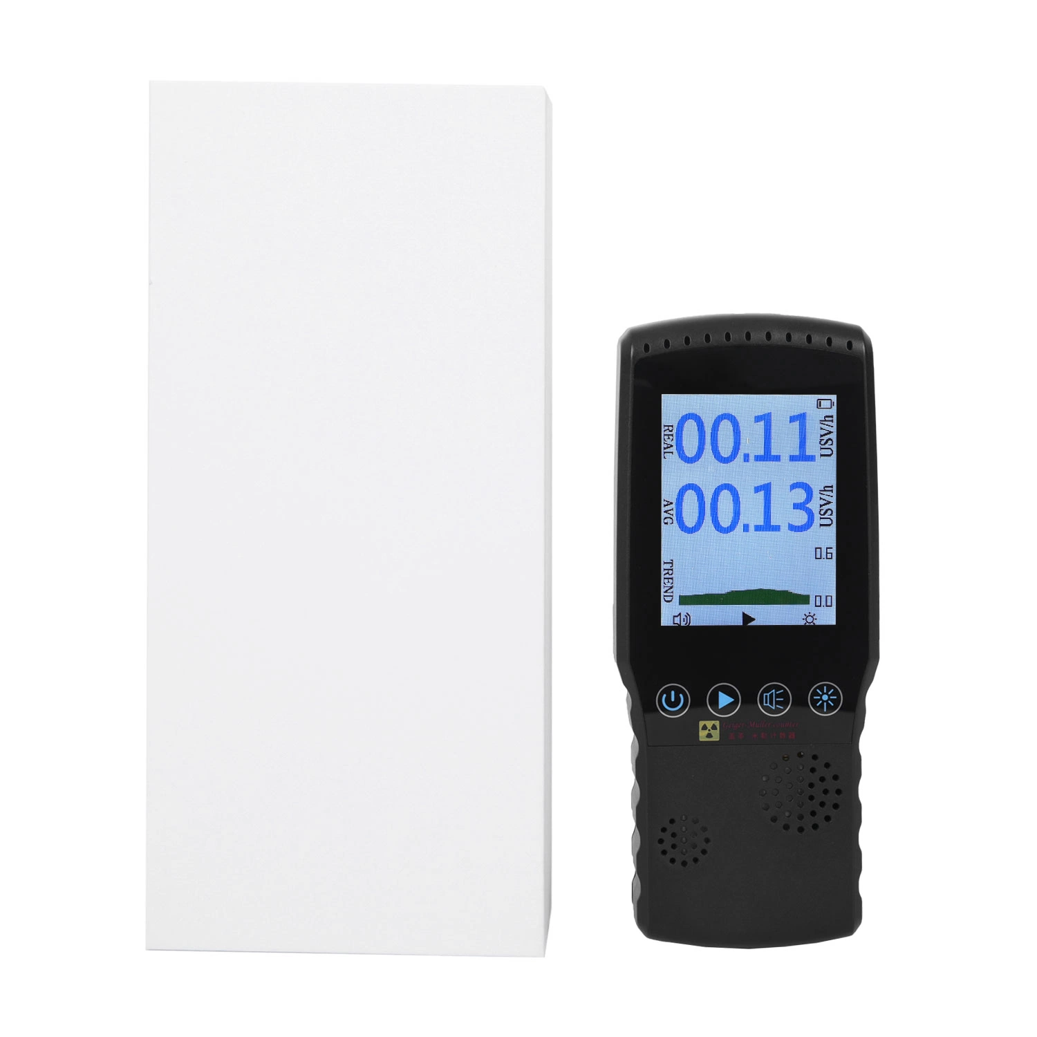 2023 Electromagnetic Food Radiation Meter Emf Tester Detection Dosimeter Electric Field Magnetic Field Radiometer for Radiation Measurement