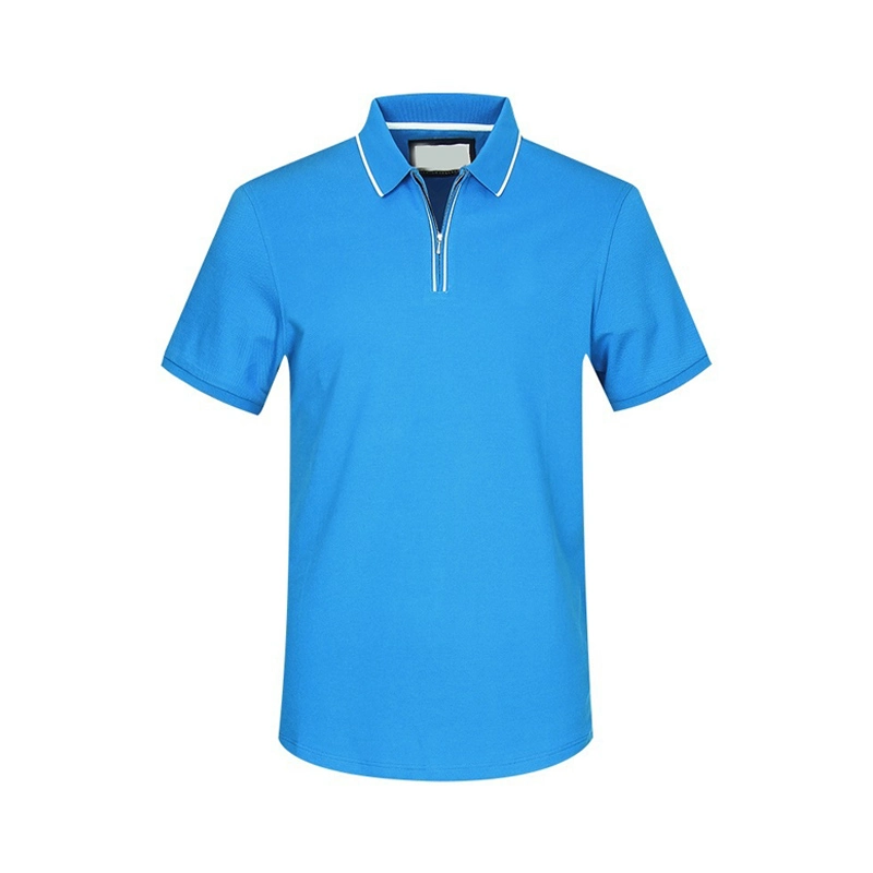 Polo de alta calidad 100% algodón con bordado personalizado y cómodo logotipo OEM Camisa