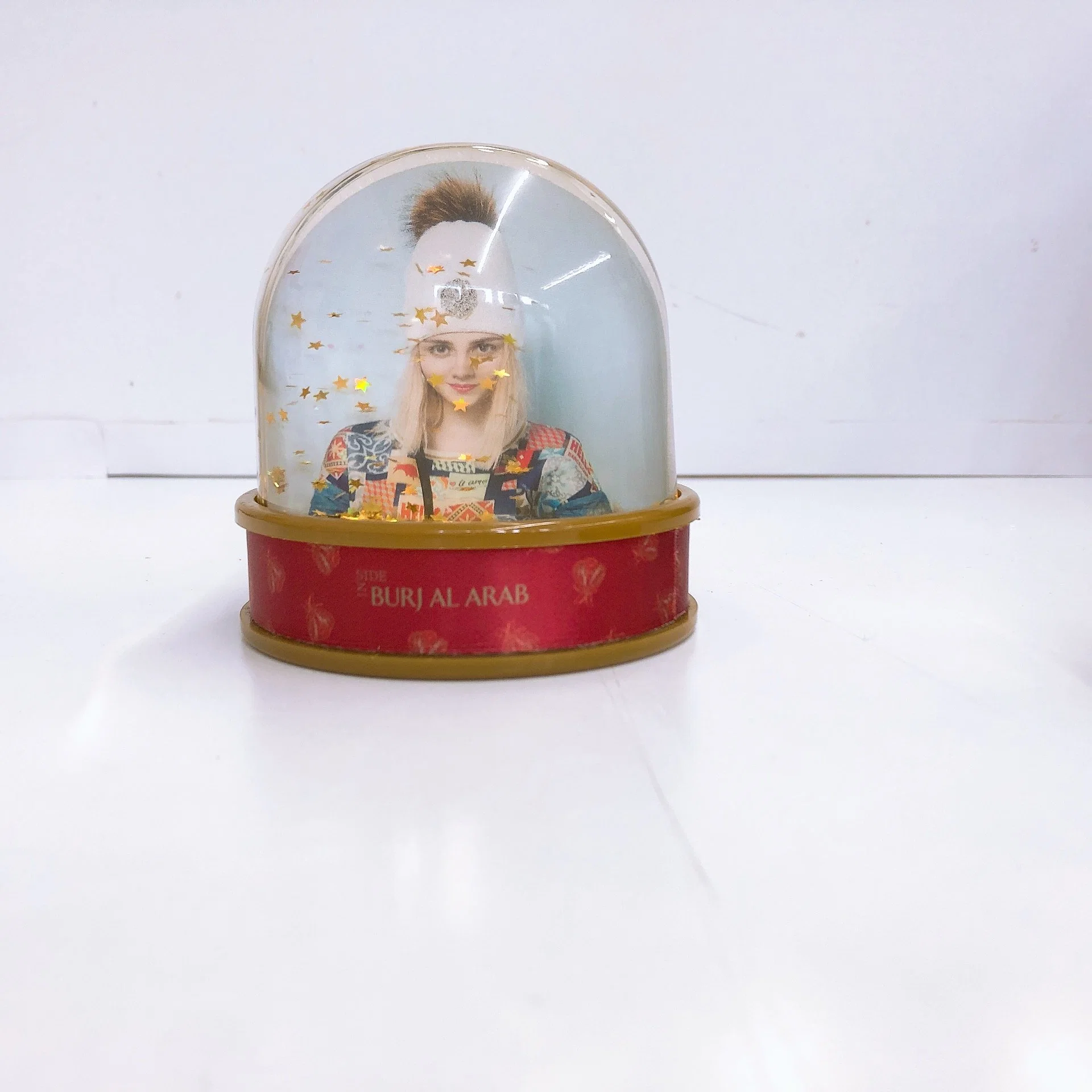 Embroidery Base Snow Globe Photo Frame