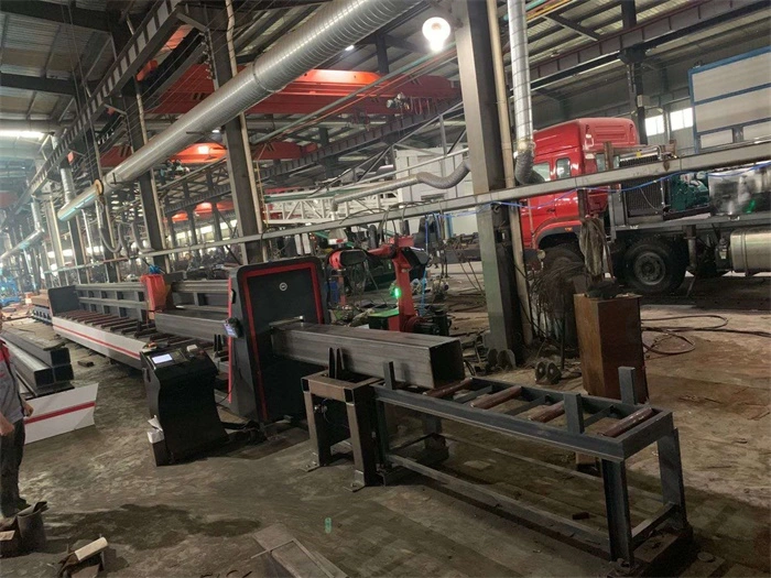 Cortador de plasma de máquina de corte CNC de 8 ejes biselado de tuberías