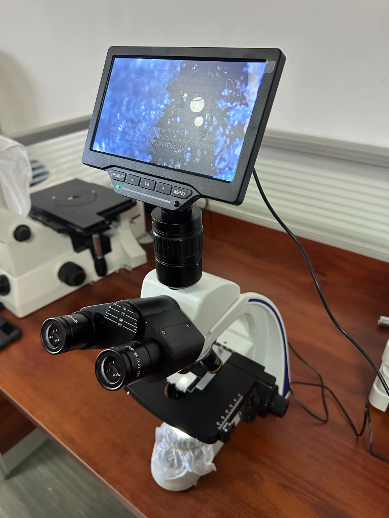 Lichtmikroskope LX-057blt Forschungsgeräte Optische Digitale Biologische Mikroskope