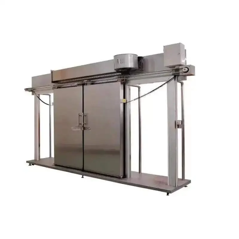 Professional Custom Cold Room Automatic or Manual Stainless Steel Cold Storage Cold Room Sliding Door