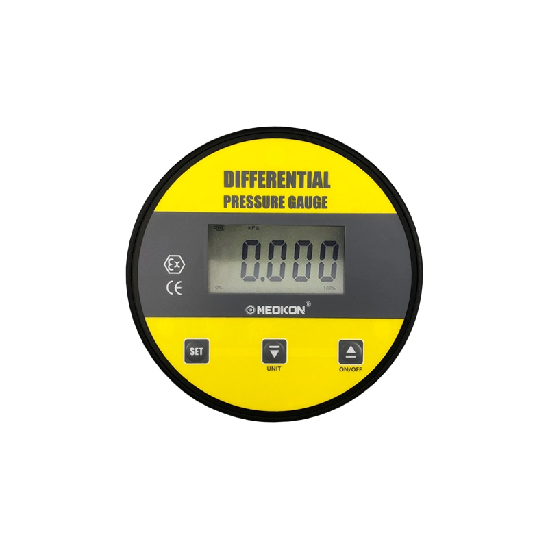 LCD Indicator Multiple Units Water Digital Differential Pressure Gauge