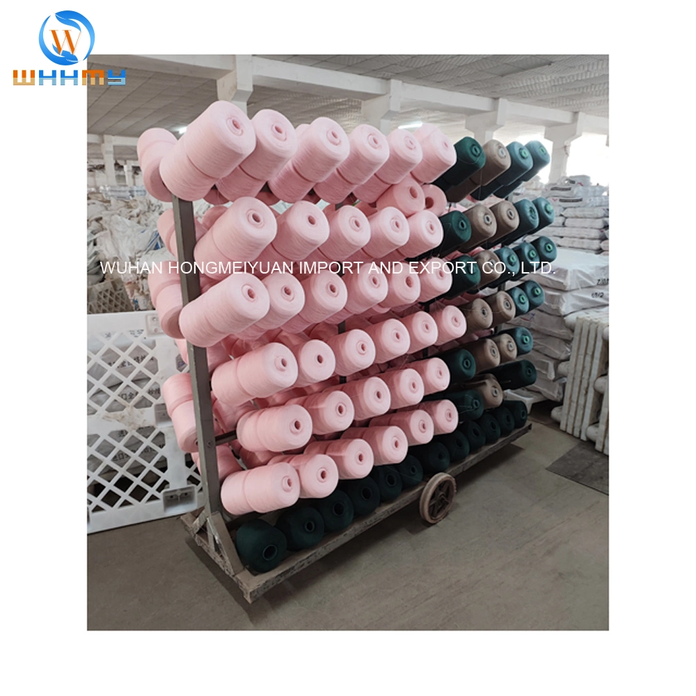 Whhmy China Textile Dyed Tube Polyester Spun Yarn 602 60s2