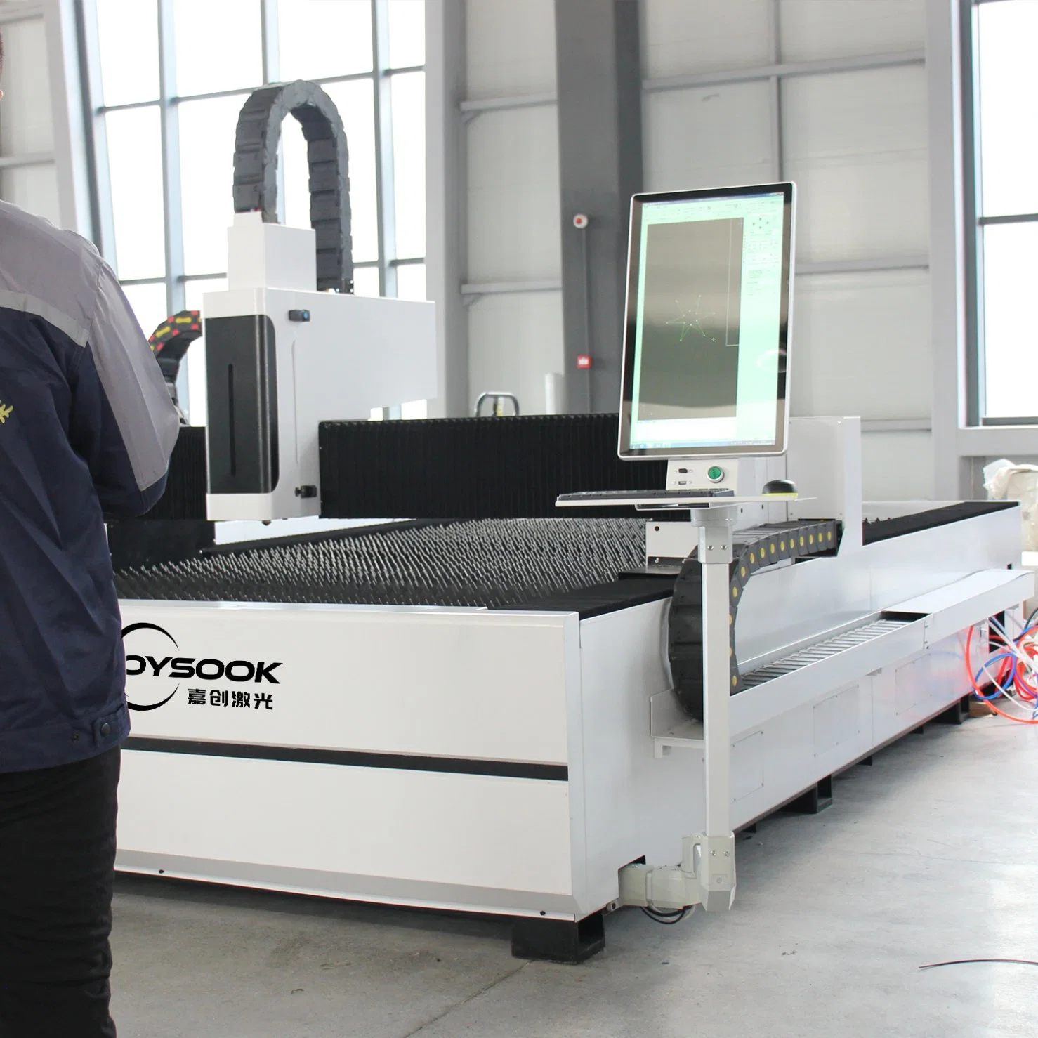 1000W Stainless Steel Fiber Laser Cutting Machine for Aluminum