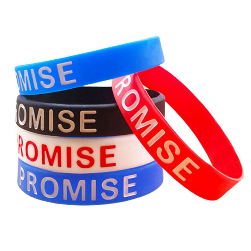 Promotional Cheap Custom Silicone Wrist Band, Cheap Custom Silicone Bracelet, Bulk Cheap Silicone Wristband